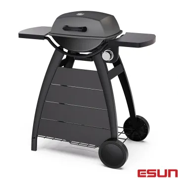 CE Certified Balcony Gas Grill with Mobile Cart