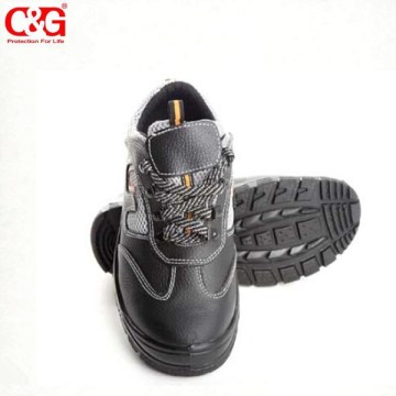 high quality leather 100% waterproof industrial safety shoes