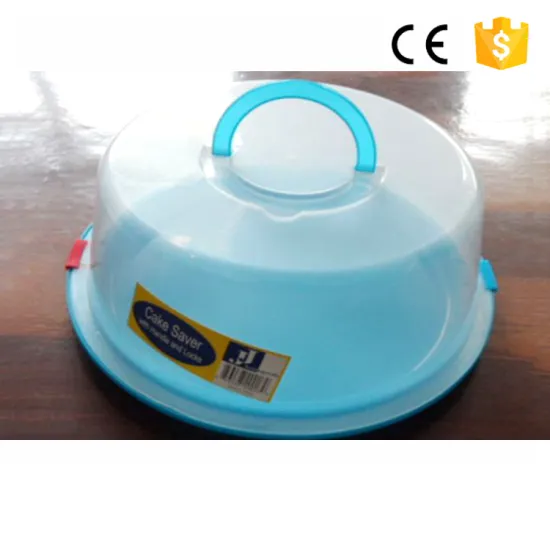 Popular clear portable cake saver supermarket cake packaging box