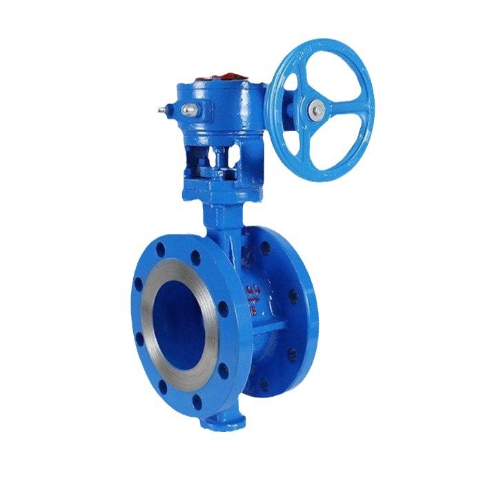 Cast steel butterfly valve