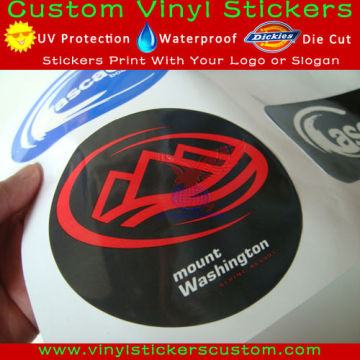 Custom Round Individually PVC Sticker