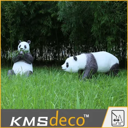 LED panda animal Light Cute panda lamp outdoor decoration light