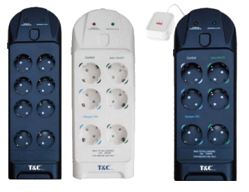 Power Distribution Unit/Germany PDU with Infrared Remote Control