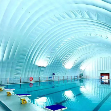 Fast Depolyment Inflatable Modern Indoor Swimming Pool