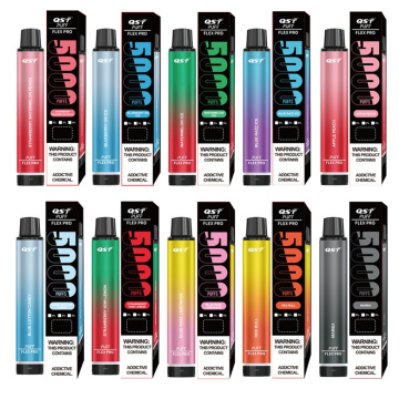 Qst Puff Flex Pro5000 Dispsoable Vape Rechargeable