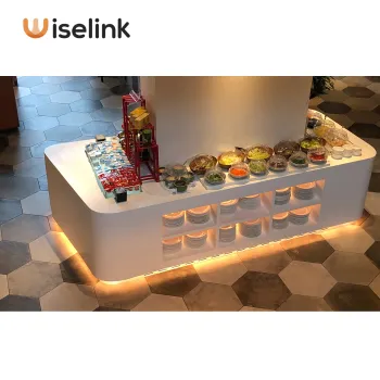 Wiselink solid surface reception desk
