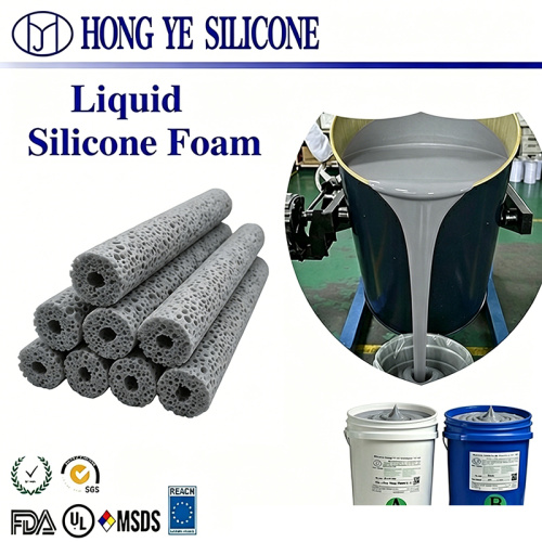 Rail Transit Vibration-Isolated Fireproof Foamed Silicone