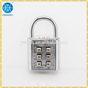 Mini password push padlocks