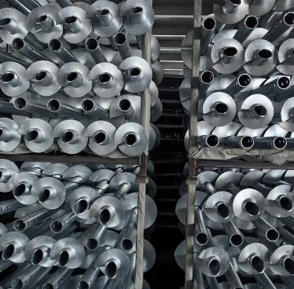 Pilotes Helicoidales Para Soportes Para Tuberías