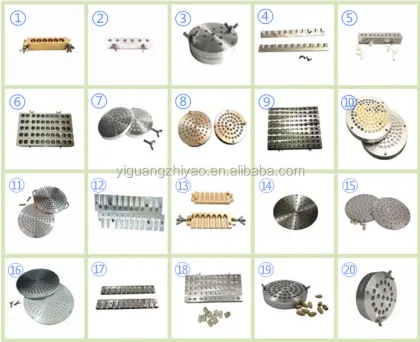 10 Hole Vaginal and Anorectal Suppository Mold