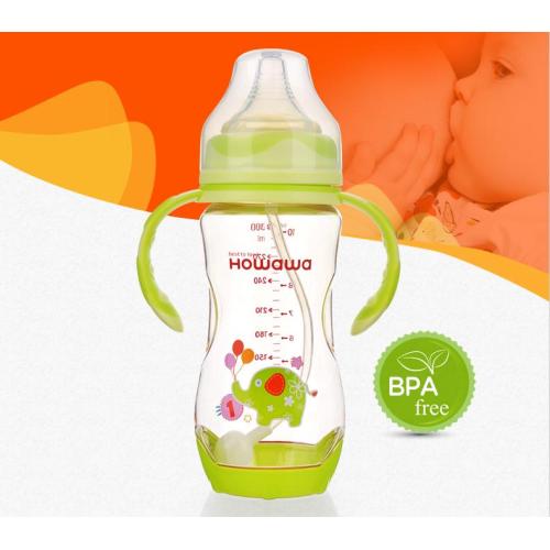 6 oz PPSU Milk Baby Nurturing Bottles Sensor de calor