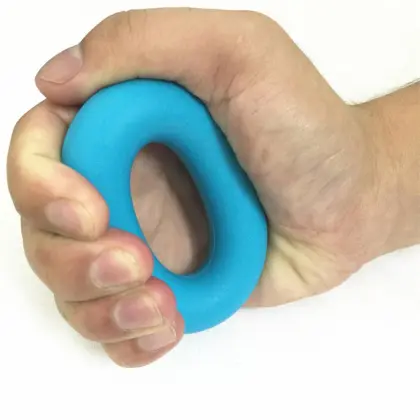 Silicone Hand Grip Exerciser for Finger Strength Training