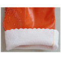 Orange pellet gloves for cold protection