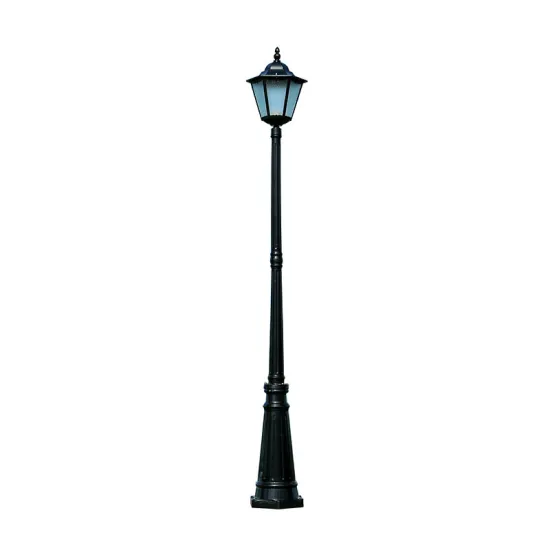 Lantern Pole Post Lamp: Single Head Fairy Entrance Decoration Outdoor Lighting