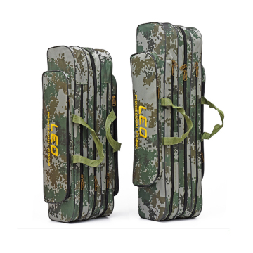 JOHNCOO Easy Carry Large Capacity Oxford Cloth Professional Fishing Rod Bag