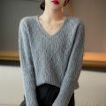 Nouvelle tricot d'automne tout-laine / hiver pour femmes