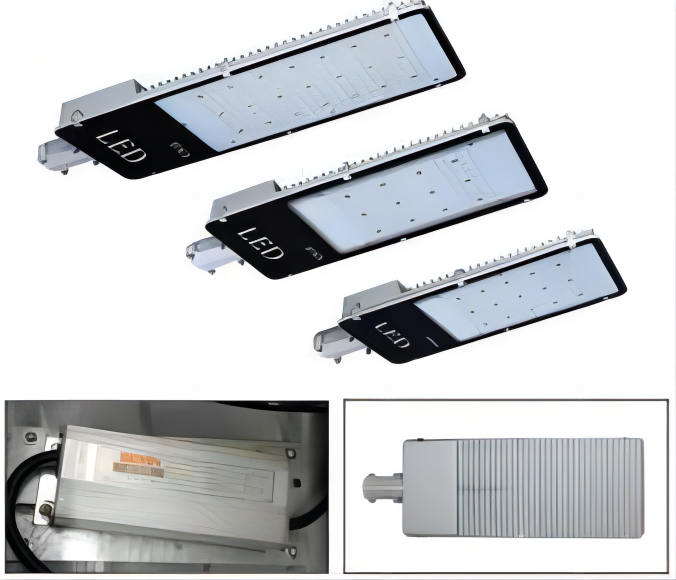 150W IP65 Luz de la calle 4000K de gris claro