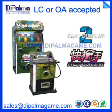 coin operated shooting game viedo game machine