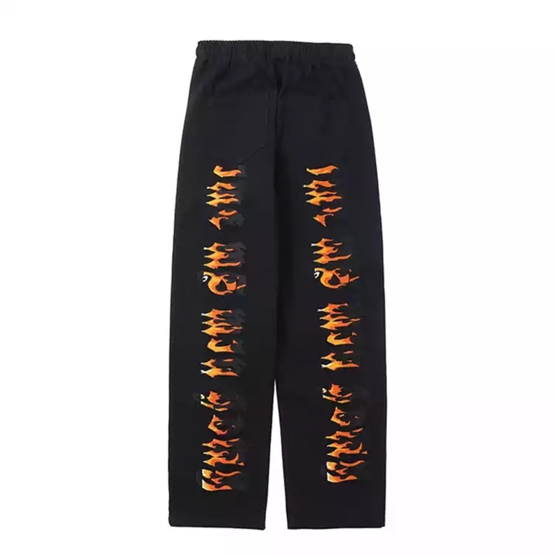 Black Flame Handsome Trousers On Sale