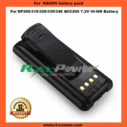 Two Way Radio Maxon Battery Acc200 for Maxon Sp300/Sp310/Sp320/Sp330/Sp340 Portable Radio