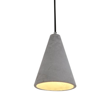 Industrial Vintage Modern Grey Cement Hanging Lamp for Kitchen Island