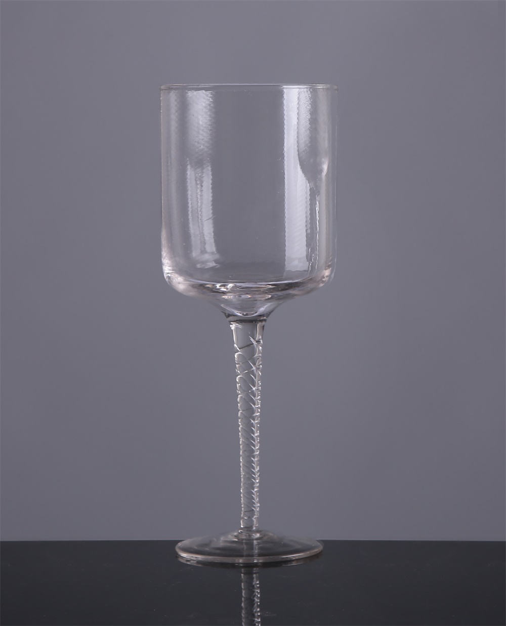 Br 9033long Stem Glass Candle Holder