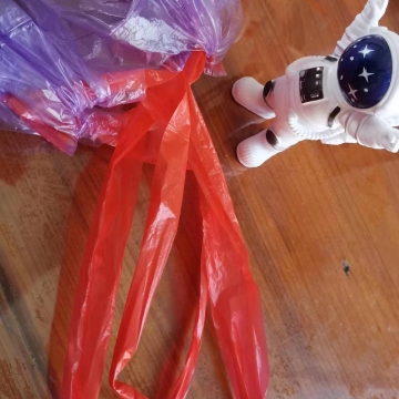 Recyclable Kitchen Garbage Bags: Custom Disposable PE Drawstring Trash Bags for Storage
