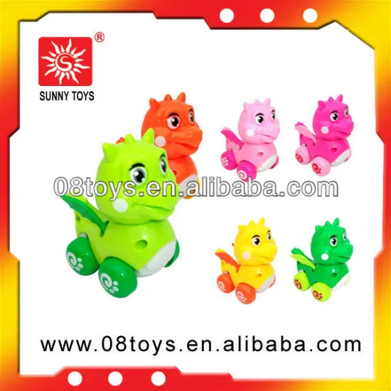 Plastic wind up dinosaur
