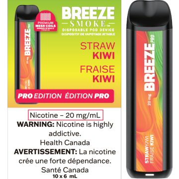 BREEZE Pro Edition 2000 Puffs Disposable Vape