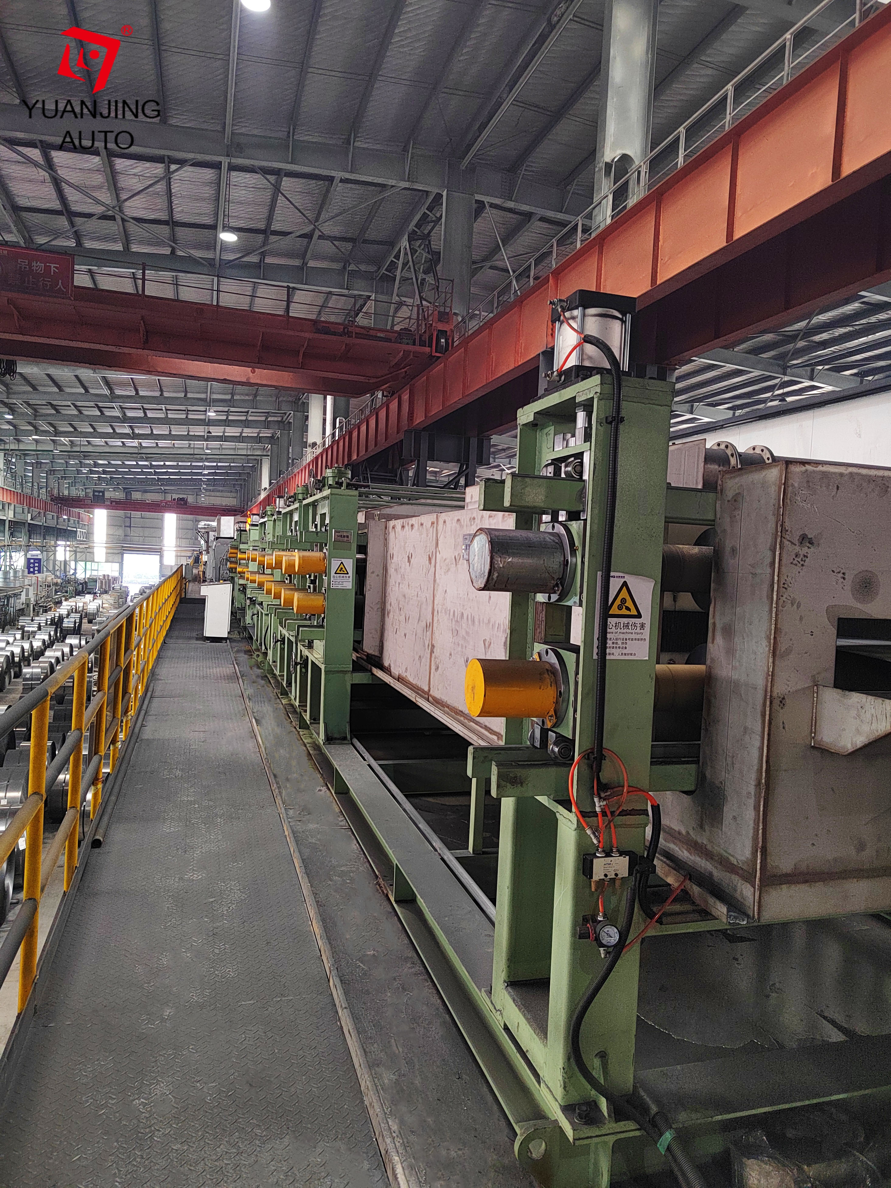 Optimizing Cooling Annealing Line for Steel Processing