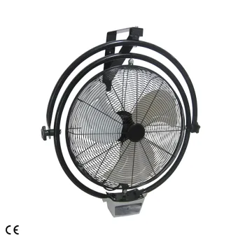 20 Inch Powerful Metal 3 Blades Remote Control Wall Fan