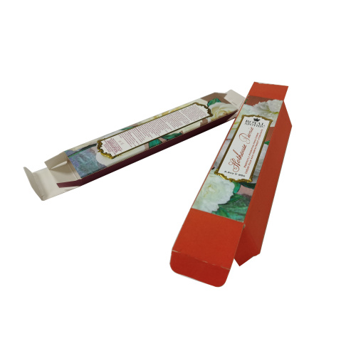 flat pack customized soft paper card folding box