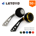 LETOYO Fishing Reel Handle Knob Aluminum Alloy Metal Rocker High Strength Tools Accessories Tackles For DAIWA SHIMANO RYOBI