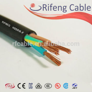 H05RN-F 3G1.0 Rubber sheath flexible Cable& wire (kabel)