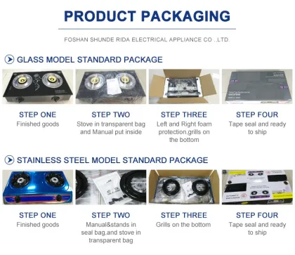 Infrared Tempered Glass Top 2 Burner LPG/Natural Gas Cheff Restaurant Stove Cooker