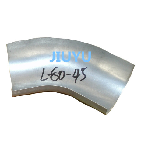 Ventilation Duct Fitting L-80-45 Galvanized Steel Elbow