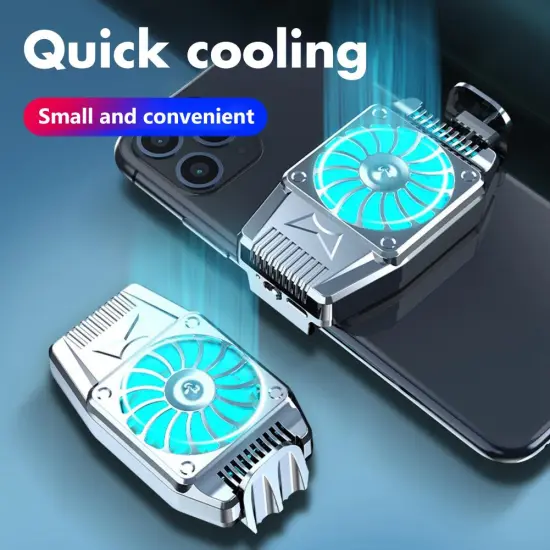 Universal Portable Mobile Phone Radiator Fan Physical Cooling Fan Phone Cooler For Samsung Huawei Honor iPhone iPad Tablet