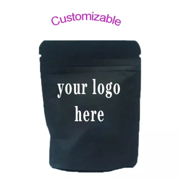 Custom Printed Child-Proof Zip Lock Aluminum Foil Bags - 35g Smell-Proof Mylar Packaging