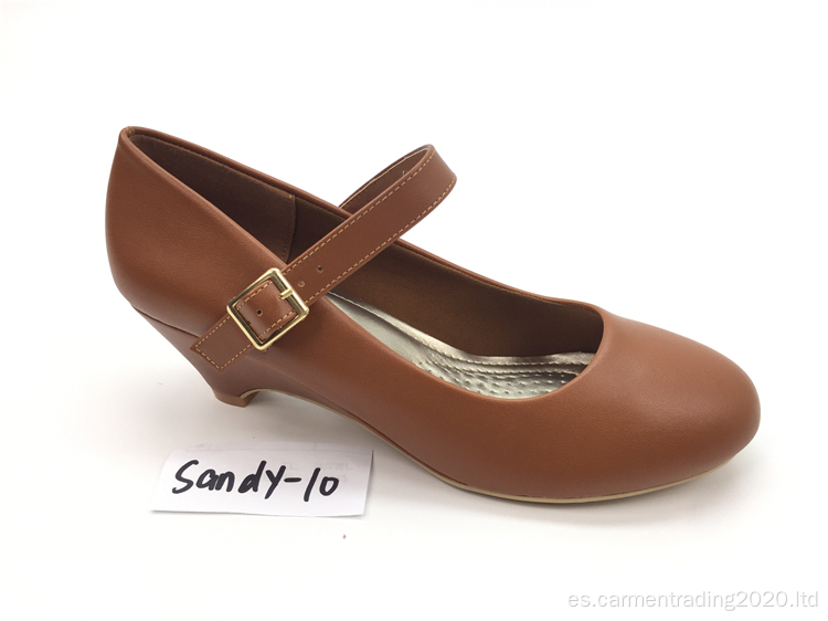 Zapatos de baile de mujeres zapatos modernos tacón grueso