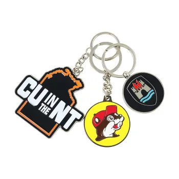 Personalized Custom Stamp Keychains With Custom Logo Design