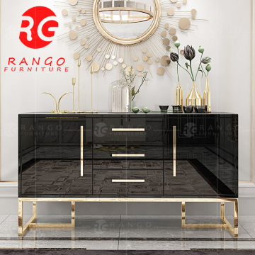 2022 Rose Gold Hallway Table TV Cabinet Console Living Room Furniture