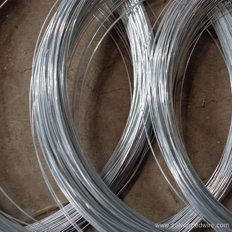 Hot dipped galvanized steel wire