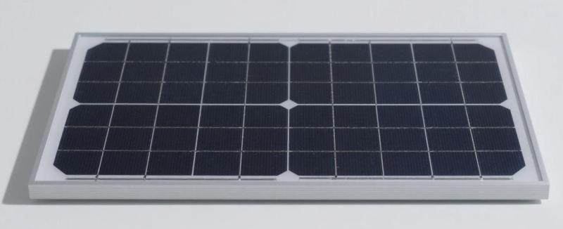 High-voltage solar panel