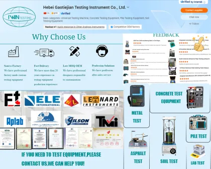 Professional Civil Engineering Testing Equipment and Laboratory Construction Services