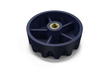 Plastic part molding solution with inserts