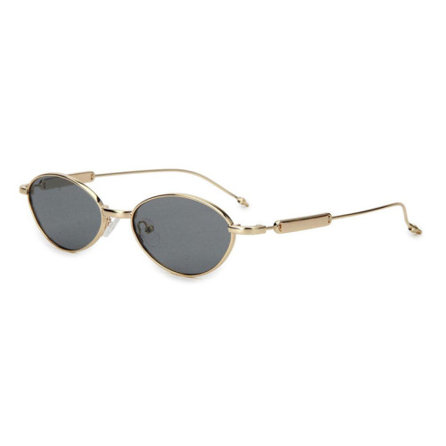 OEM Vintage Oval Metal Polarized Sunglasses TAC Lens
