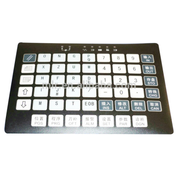 high quality membrane switch 5 key