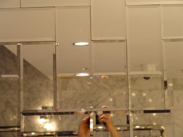 Belveled Aluminum Mirrors Custom Size and Shape China Manufacturer