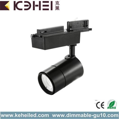 COB Black 18W LED Track Lights 3000K