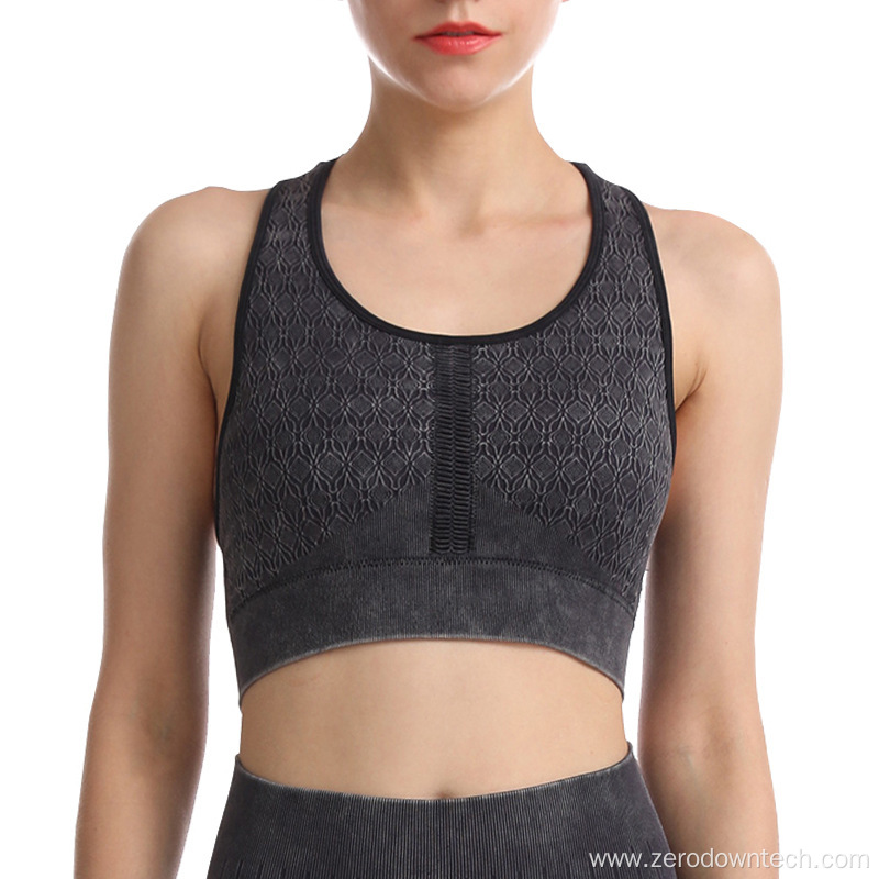 new seamless sports Push Up bra